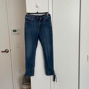 st. john’s bay denim capris